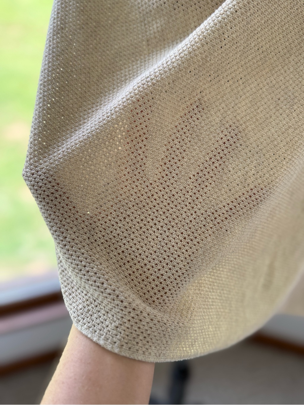 Cocoon Nursing Cover With Breathable Natural Knit Fabric — image 3 of 4